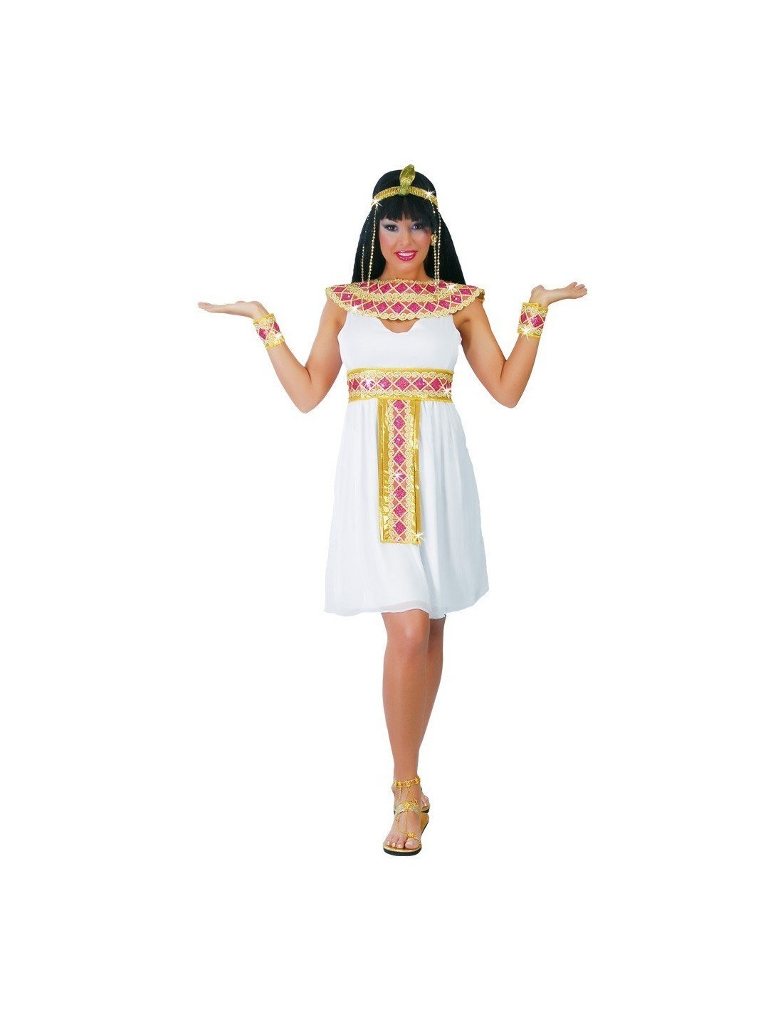 distorsionar Museo Ministerio Disfraz de Egipcia Cleopatra Adulta